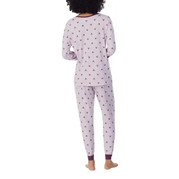 Disney Women's Pajamas Set  Purple Size Small NWT - Picture 5 of 6